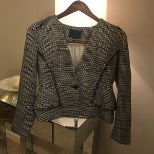 Banana Republic Peplum Tweed Jacket!
